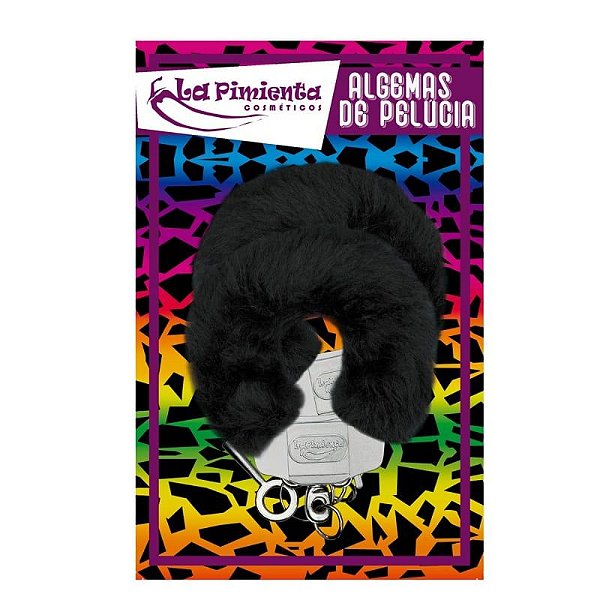 ALGEMAS DE PELUCIA PRETA LA PIMIENTA