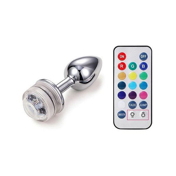 PLUG ANAL COM LED NA BASE