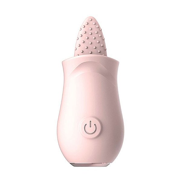 VIBRADOR CLITORIANO EM FORMA DE LINGUA RECARREGAVEL
