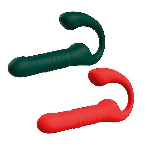 VIBRADOR PONTO G E CLITORIS RECARREGAVEL DARLA