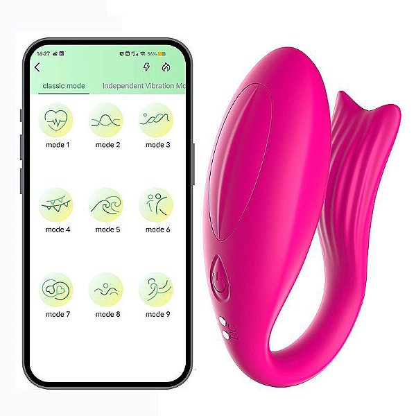 VIBRADOR DE CASAL POR APLICATIVO LELO