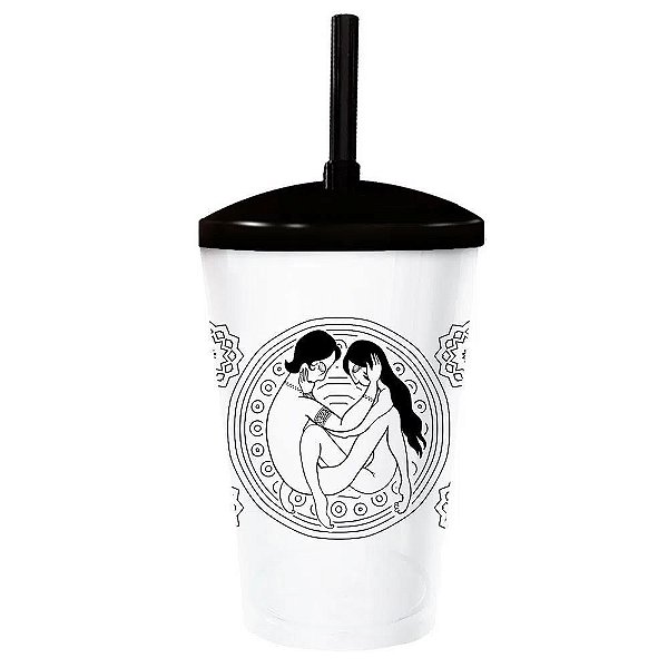 SEXY CUP COM REALIDADE AUMENTADA COPO BRANCO