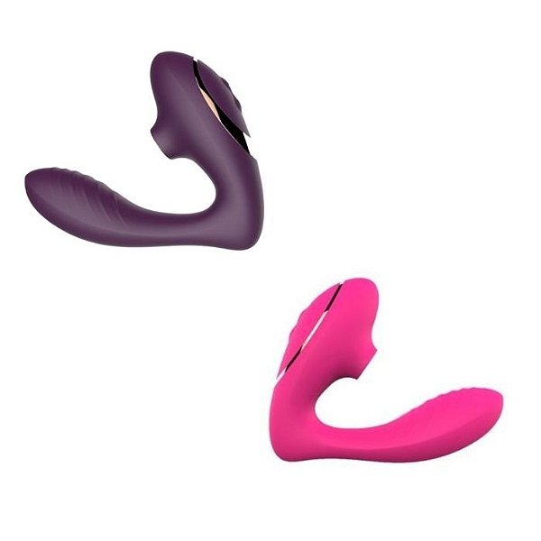 VIBRADOR COM SUGADOR CLITORIANO