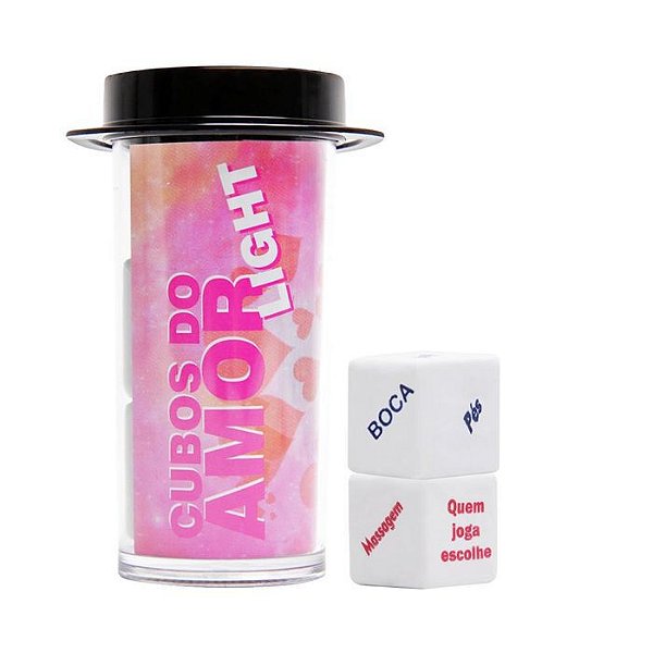 DADOS CUBO DO AMOR LIGHT
