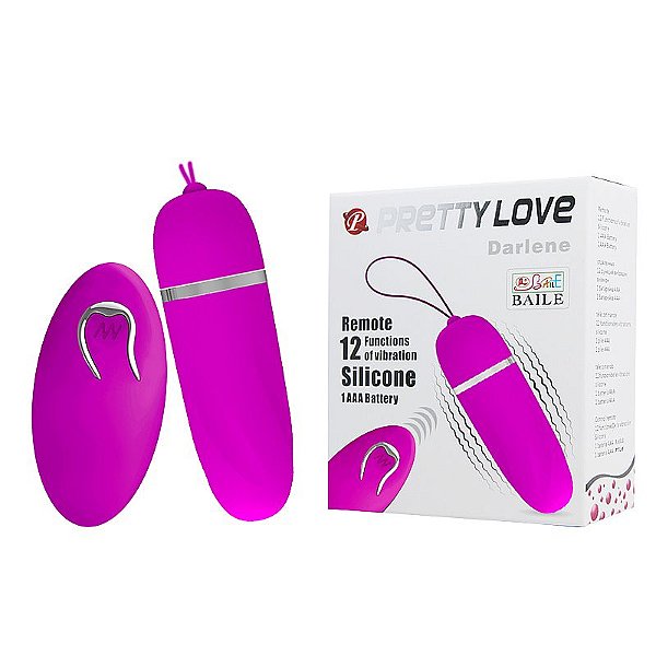 VIBRADOR BULLET COM CONTROLE REMOTO DARLENE PRETTYLOVE