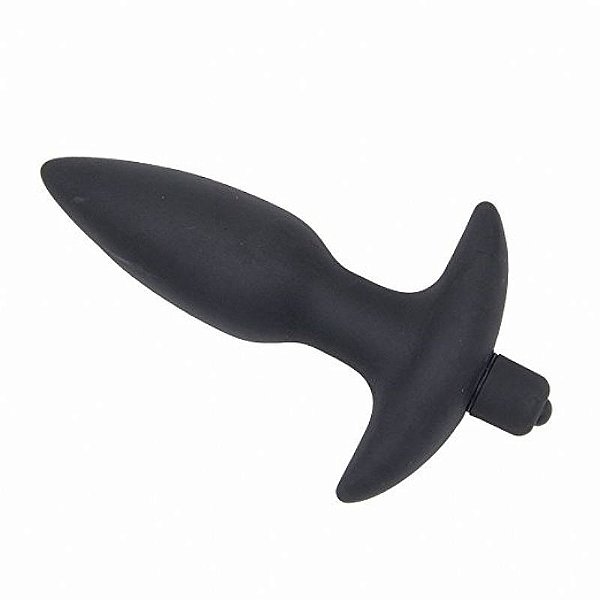 PLUG ANAL COM VIBRO 12,5 x 3,5cm