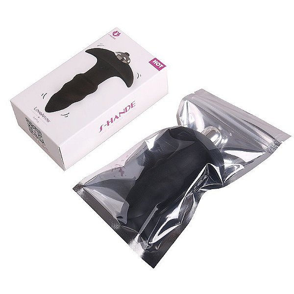 PLUG ANAL COM VIBRO LOVERROW 10cm