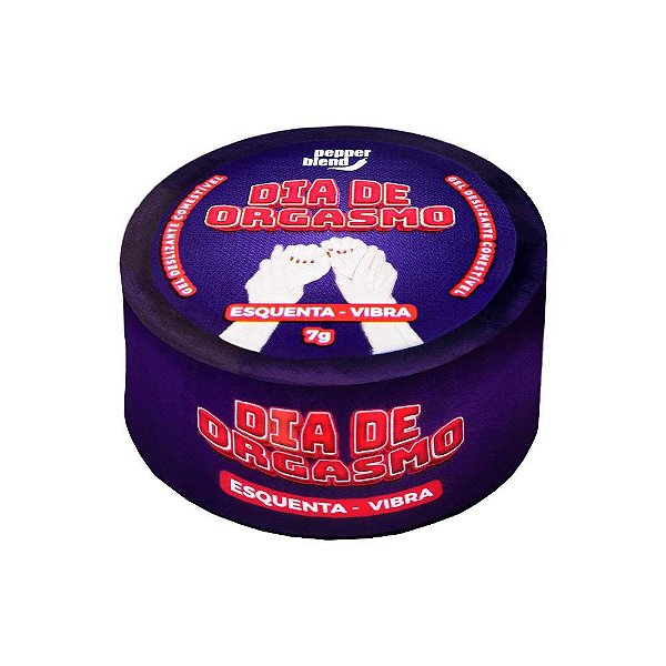 EXCITANTE DIA DE ORGASMO ESQUENTA E VIBRA 7g