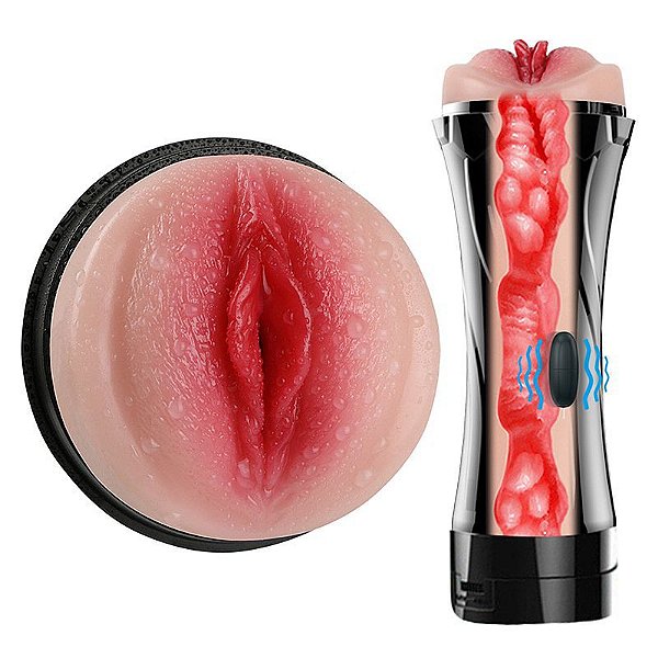 MASTURBADOR LANTERNA FOOTBALL VAGINA VIBRO