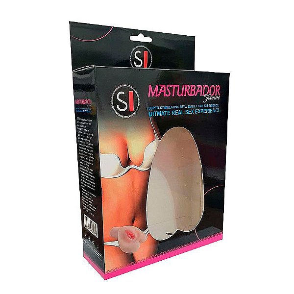 MASTURBADOR VAGINA REALISTÍCA EM CYBERSKIN COM VIBRADOR BELLA