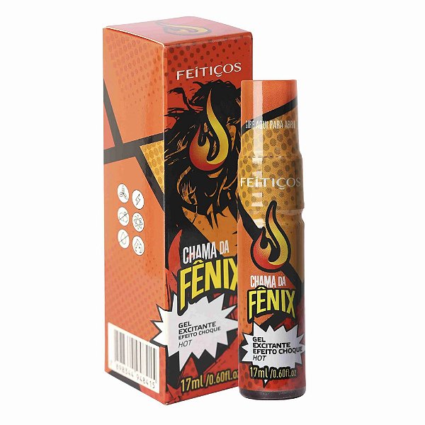 EXCITANTE CHAMA DA FÊNIX 17ml (EFEITO SHOCK HOT)