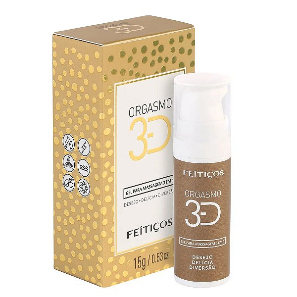 EXCITANTE ELETRIZANTE ORGASMO 3D 15g