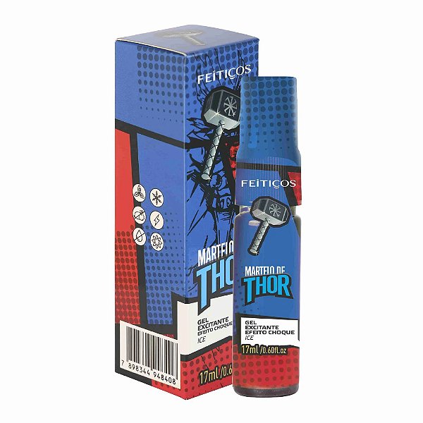 EXCITANTE MASCULINO MARTELO THOR EFEITO ICE 17ml