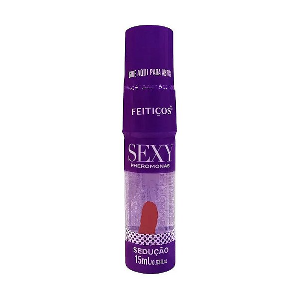 PERFUME AFRODISÍACO SEXY PHEROMONAS SEDUÇÃO 15ml