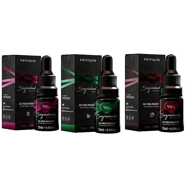 EXCITANTE EM GOTAS SEGREDINHO 15ml