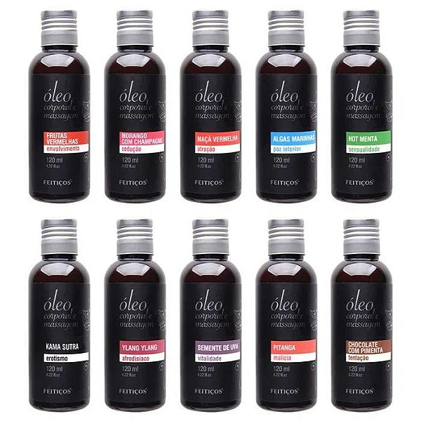ÓLEO CORPORAL PARA MASSAGEM 120ml