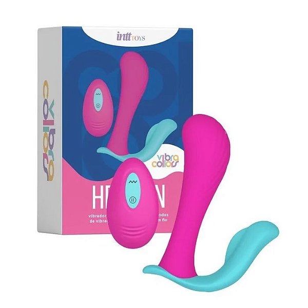 VIBRADOR COM CONTROLE REMOTO RECARREGÁVEL HEAVEN