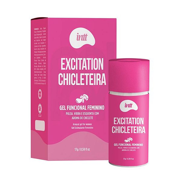 EXCITANTE EXCITATION CHICLETEIRA 17g