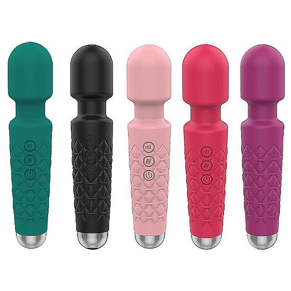 VARINHA MÁGICA 20 VIBRAÇÕES RECARREGÁVEL