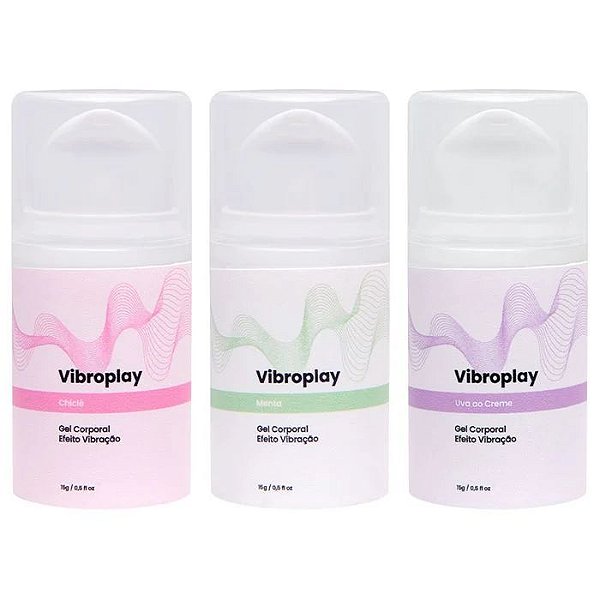 EXCITANTE VIBRADOR LIQUÍDO BEIJÁVEL VIBROPLAY 15g