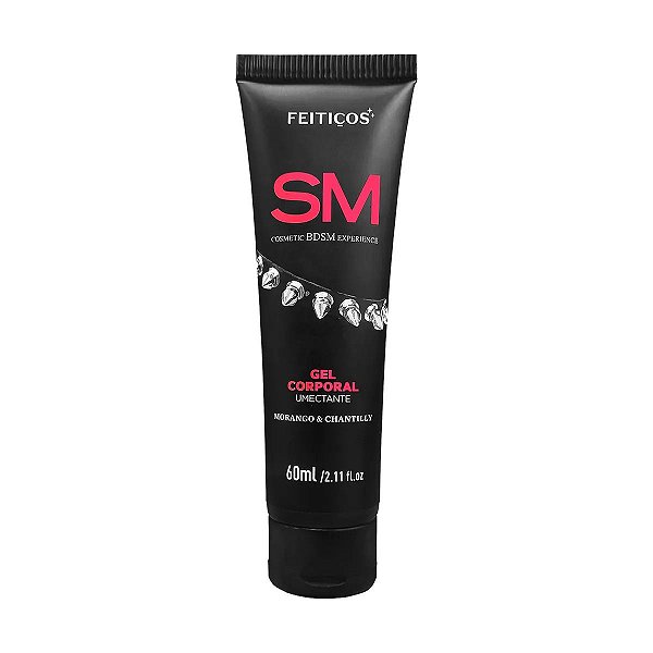 GEL LUBRIFICANTE SM MORANGO E CHANTILLY 60ml