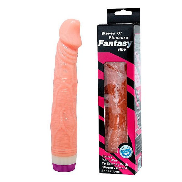 PRÓTESE REALISTICA COM VIBRO 22x4cm