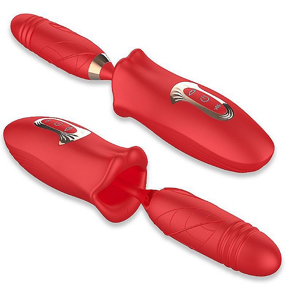 VIBRADOR DE PONTO G COM VAI E VEM