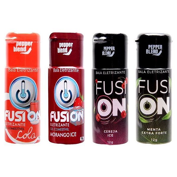 EXCITANTE VIBRADOR LIQUÍDO COMESTIVEL FUSION 12ml