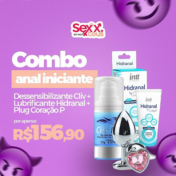 COMBO ANAL INICIANTE