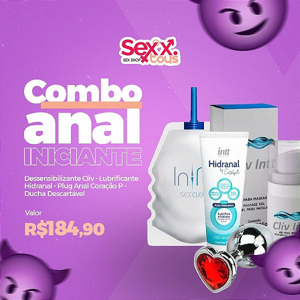 COMBO ANAL INICIANTE