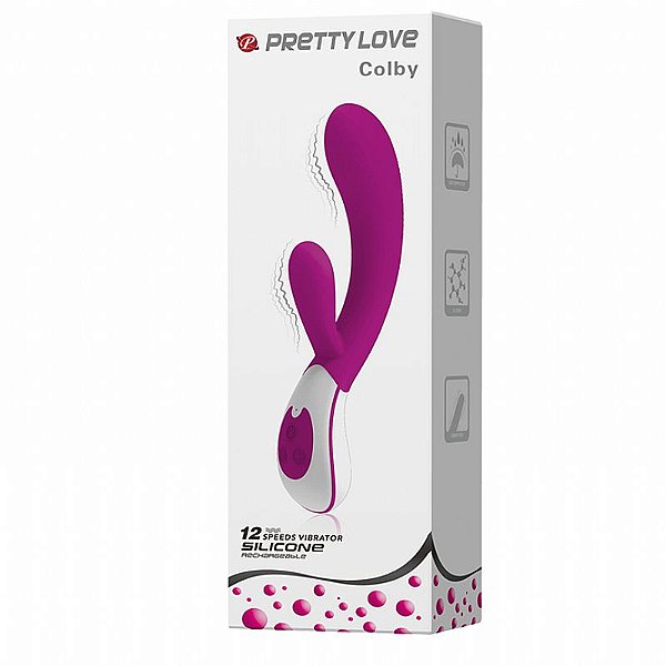 VIBRADOR DE PONTO G E CLITORIANO COLBY