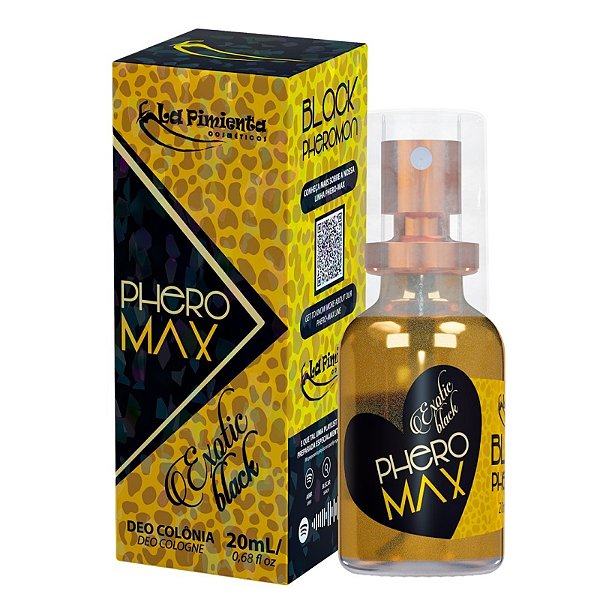 PERFUME AFRODISÍACO EXOTIC BLACK 20ml