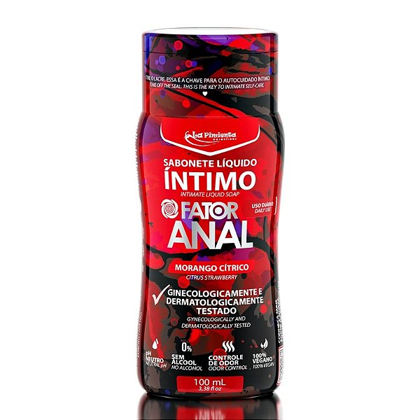 SABONETE LÍQUIDO ÍNTIMO FATOR ANAL 100ml