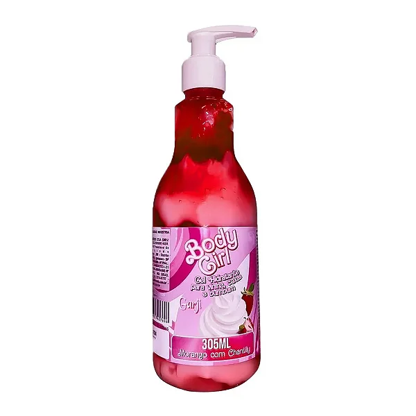 HIDRATANTE BEIJÁVEL BODY GIRL MORANGO COM CHANTILY 305ml