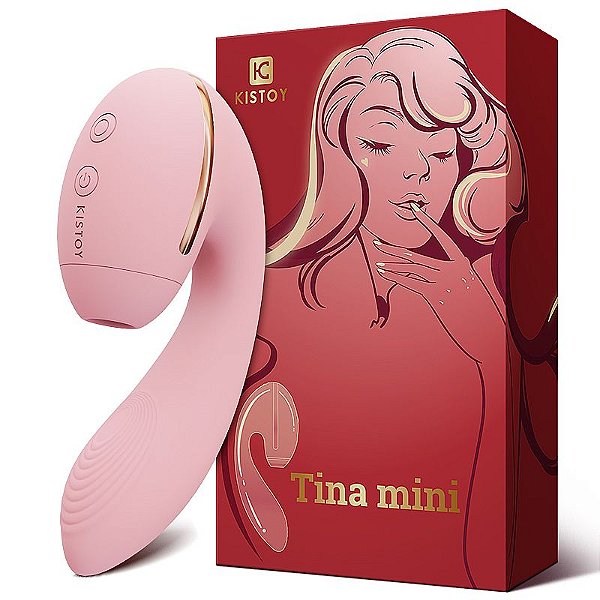 VIBRADOR DE CLITÓTIS COM PULSAÇÃO TINA MINI KISTOY