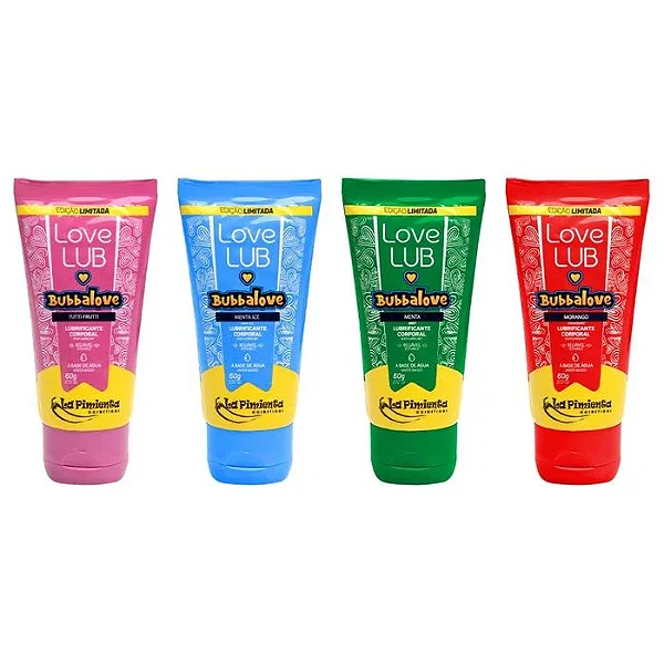 LUBRIFICANTE LOVE LUB BUBBALOVE 60g