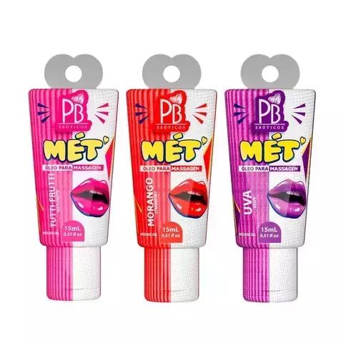 ÓLEO BEIJÁVEL PARA SEXO ORAL MÉT 15g
