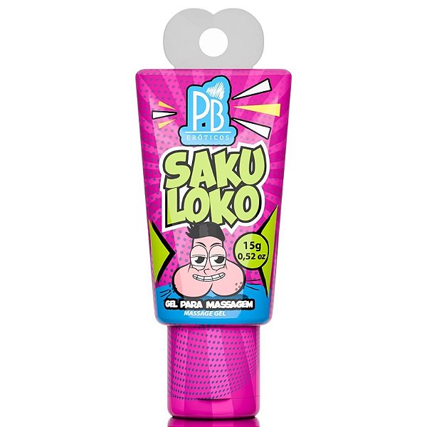 GEL EXCITANTE MASCULINO SAKU LOKU 15g