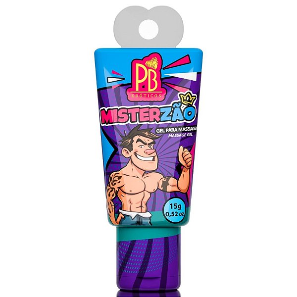 GEL EXCITANTE MASCULINO MISTERZÃO 15g