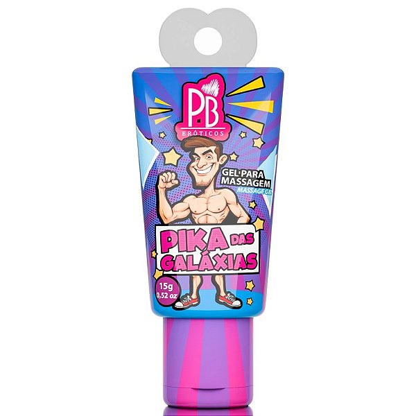 GEL EXPANDE PÊNIS PIKA DAS GALÁXIAS 15g