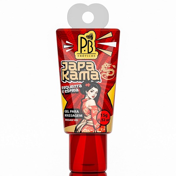 GEL  ESQUENTA E ESFRIA JAPA KAMA 15g