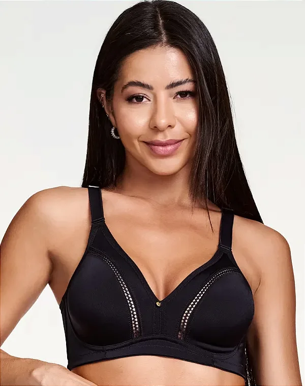 SUTIÃ SEM BOJO E SEM AROS PRETO NAYANE RODRIGUES