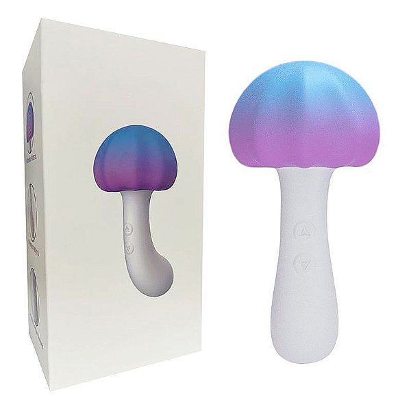 VIBRADOR DE PONTO G EM FORMATO COGUMELO