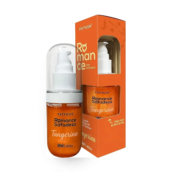GEL EXCITANTE ROMANCE COM SAFADEZA TANGERINA 30ml