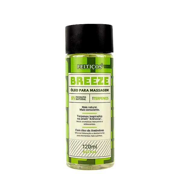 ÓLEO PARA MASSAGEM COM TERPENOS BREEZE 120ml