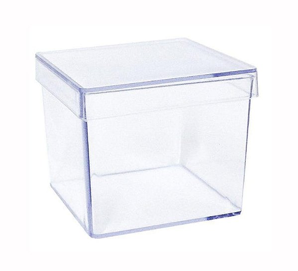 Caixa acrílica transparente 5x5 - 30 unidades