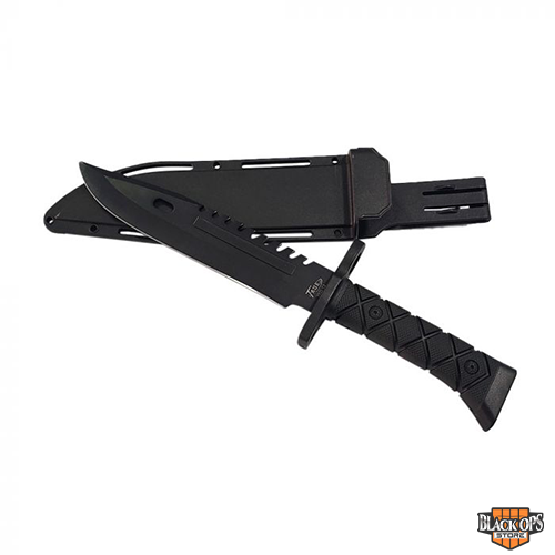 Faca Tática C/ Bainha Rígida Camping Sobrevivência - YKD-13