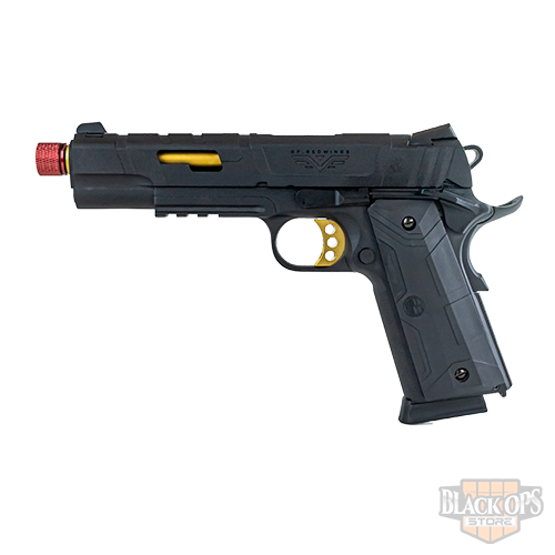 Pistola de Airsoft Rossi 1911 Redwings Gold GBB 6 MM