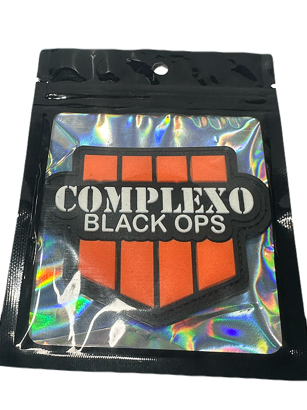 Patch emborrachado COMPLEXO BLACKOPS LARANJA