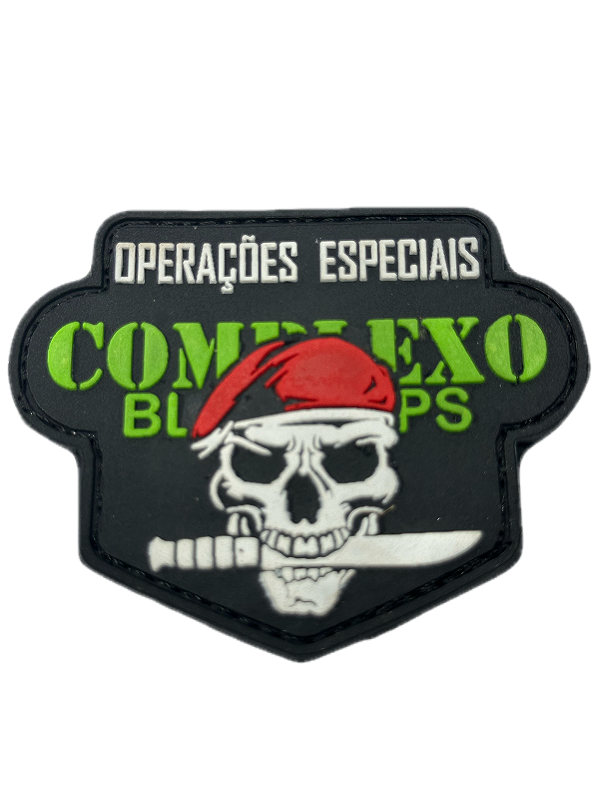 Patch emborrachado OPERAÇÃO SELVA 2 BOINA VERMELHA